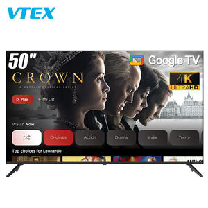 50 pouces 4k UHD Goo-gle <span class=keywords><strong>camping</strong></span>-<span class=keywords><strong>car</strong></span> RV voiture TV <span class=keywords><strong>télévision</strong></span> 2G 8G Chromecast montage mural Portable Marine camion caravane DC 12V Smart TV - Product Image 1