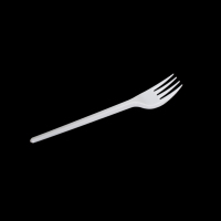 Mercura – Ensemble de couverts de voyage compostables en PLA/CPLA, écologiques et durables, design plat (couteau, fourchette, cuillère)