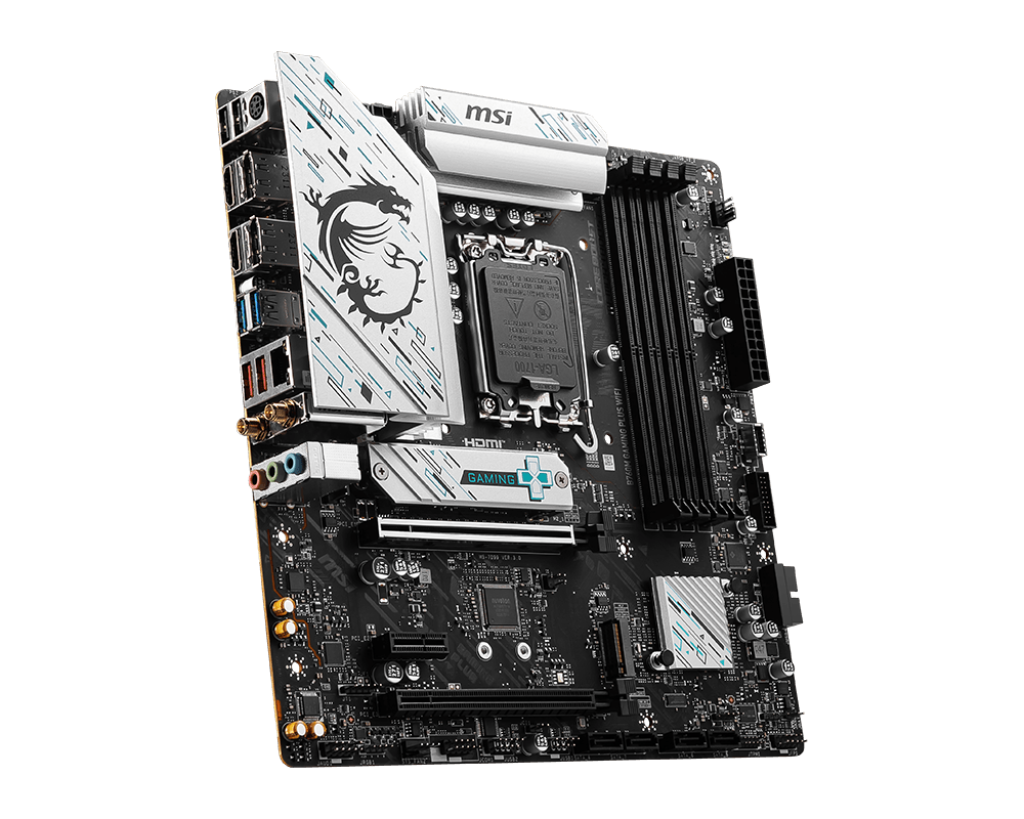 Intel 13900k とMSI B760M GAMING PLUS DDR5 MSI B760M GAMING PLUS WIFI DDR5 - Support for Intel Cpus