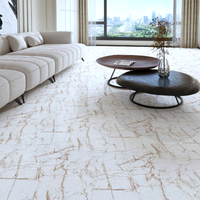 Meilleur prix, carreaux modernes 24x24 pouces (60x60 cm), finition brillante, aspect marbre, carreaux en porcelaine polie pour sols et murs intérieurs