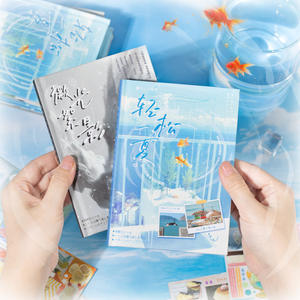 30 hojas/paquete de pegatinas, <span class=keywords><strong>libro</strong></span> de noche, Brisa, papelería, creativo sueño, núcleo, patrón de <span class=keywords><strong>viento</strong></span>, Material, diario hecho a mano, Collage DIY - Product Image 3