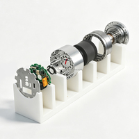 Réducteur Harmonique à Couple Élevé pour Joint de Robot, Actionneur 83mm 120Nm 101:1 avec Double Encodeur 19 Bits, OEM ODM pour Pièces de Robot Humanoïde