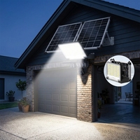 Caméra PTZ solaire 4G/WiFi 2-en-1 avec projecteur LED 12MP à 3 objectifs et 3 écrans, IP66, ABS, panneau 18W, détection et suivi humains