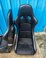 Siège baquet Recaro Pole Position personnalisable avec dossier en fibre de verre, style sport, ajustement universel pour BMW E36 E46 E90 F30 G20