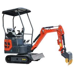 Livraison gratuite, machine à tranchées Orchard, mini-excavatrice, 1,5 tonne, chenille, diesel agricole, micro-excavatrice - Product Image 2