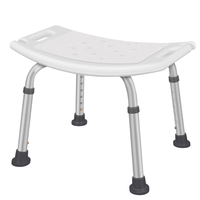 Chaise de douche antidérapante et réglable pour personnes âgées, en aluminium, siège de douche, chaise de bain