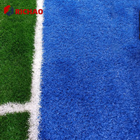 Tapete de Césped Artificial de Alta Densidad para Entrenamiento Profesional, Material PP de 15 mm, para Gimnasio, Fitness, Deportes de Interior, Color Negro