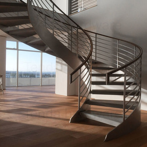 Escaleras Circulares que Ahorran Espacio/<span class=keywords><strong>Escalera</strong></span> <span class=keywords><strong>Redonda</strong></span> <span class=keywords><strong>de</strong></span> Vidrio Templado - Product Image 6