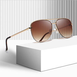 <span class=keywords><strong>2026</strong></span>年新作 メタルサングラス 高級デザイナーブランド アイウェア UV400 サングラス シェード ルネット ドゥ ソレイユ サングラス - Product Image 3