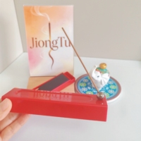 Boîte portable personnalisée de 10g pour bâtonnets d'encens aromatiques en bois, support magnétique, mini format de poche, bâtonnets d'encens naturels pour la maison, le yoga et le spa
