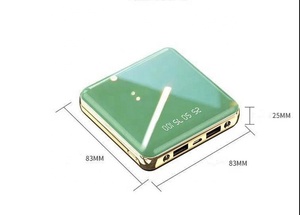 20000mAh mini kích thước ngân hàng điện sạc nhanh Trọng lượng nhẹ sạc điện thoại di động LED ánh sáng hiển thị kỹ thuật số Micro USB đầu vào đôi USB - Product Image 4