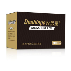 새로운 도착 고성능 크기 Aa Am3 <span class=keywords><strong>Lr6</strong></span> No.5 <span class=keywords><strong>1.5v</strong></span> 알카라인 건조 배터리 셀 친환경 공장 가격 MSDS 10g Doublepow - Product Image 6