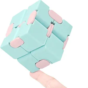 Divertente Infinity cubo magico giocattoli di decompressione giocattoli Fidget alleviando lo Stress per i bambini adulti