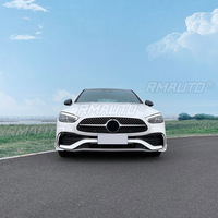 Pour Mercedes Benz classe C W206 AMG C200 C260 C43 Kit de carrosserie Brabus protecteur de pare-chocs avant Spoiler lèvre couverture accessoires de voiture