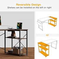 Esports professionnel maison moderne personnalisé ergonomique 160cm en forme de L rvb led écriture course jeu PC ordinateur table bureau