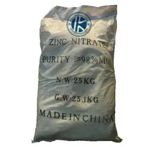 Industrial Grade Zinc Nitrate Hexahydrate CAS 10196-18-6 Of High Purity