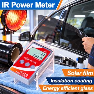 Compteur de puissance infrarouge LS122 1000-1700nm pour le test de rejet IR et d'irradiance des films solaires automobiles - Product Image 2