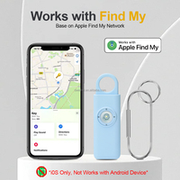 Localizzatore GPS Portatile Certificato Find My APP con Allarme Personale di Autodifesa, Sirena da 130 dB, Funzione Anti-Smarrimento per Chiavi e Telefono