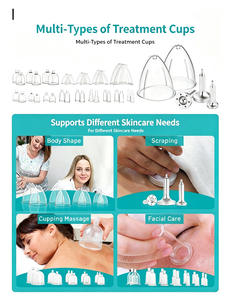 Appareil professionnel de ventouses pour le lifting des fesses, avec ventouses de plusieurs tailles, instrument de drainage lymphatique et de massage corporel pour spa - Product Image 3