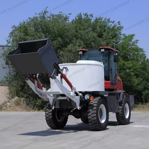 1.5-4cbm cát di động đá nước Pan xi măng trộn xe tải đi du lịch phẳng tự tải trộn xe tải bê tông phẳng để bán - Product Image 3