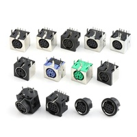 MDC-Series Female Din Jack Connector, Mini Din Socket