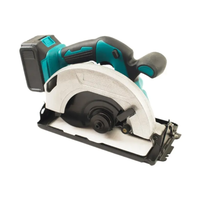 Machine à scier pour le travail du bois 20V, scie à chenilles circulaire sans fil alimentée par batterie