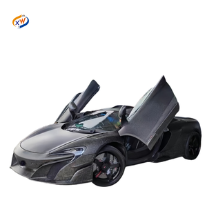 Para McLaren <span class=keywords><strong>MP4</strong></span> 12C 650S Bodykit Upgrade a LT675 Dry Carbon Fiber New Rear Auto Body con parachoques delantero Guardabarros Recortes de escape - Product Image 1