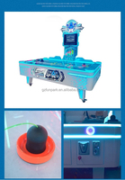 Table de hockey sur air à 4 joueurs à pièces, machine de divertissement à pièces, table de hockey, consoles de jeux d'arcade pour parc d'attractions
