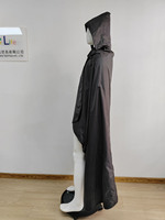 Poncho de pluie imperméable en EVA de couleur unie |   Imperméable à capuche unisexe réutilisable pour moto, vélo, camping en plein air, randonnée