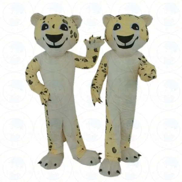 Leopard panther mascot costume/animal costume/adult plush animal costume