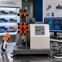 Testeur de flexion De Mattia pour caoutchouc et cuir, machine d'essai de résistance aux fissures ISO 20344 BS ISO 2023