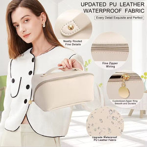 Bolsa de Cosméticos de Viaje Personalizada para Mujer, Bolsa de Aseo Impermeable, Bolsa de Maquillaje de Viaje, Bolsa de Cosméticos para Mujer - Product Image 6