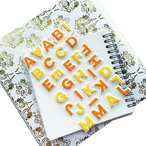 Foam EVA Sticker alfabeto Puffy Adesivos Imprimir Puffy Eva Factory Supply 3D para crianças Presentes personalizados OEM Adesivos - Product Image 3