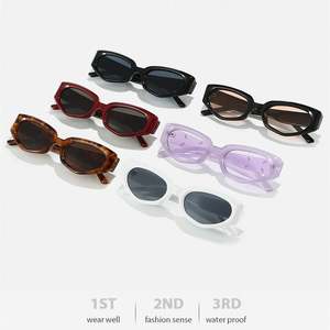 Gafas de Sol Personalizadas con Logotipo, Moda 2025, Lujosas, para Hombre y Mujer, Montura Pequeña, Poligonales, UV400, con Remaches, Estilo Ojo de Gato - Product Image 6