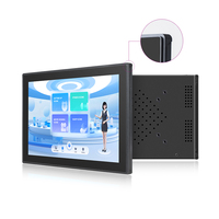 Moniteur tactile industriel 10,1 pouces, PC industriel N100 N150 RK3576 RK3588, CPU sans ventilateur, RS485 RS232 RJ45 pour utilisation HMI/Kiosque/IoT
