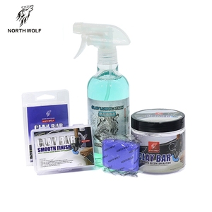 Blue 100g A + Clay Bar para restauración de pintura de automóviles Fabricado para eliminar la contaminación Viene con caja-Producto para el cuidado del automóvil - Product Image 6