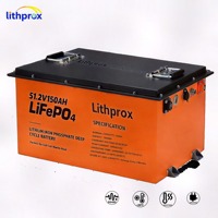 Batterie de tricycle électrique 51.2V150AH 105AH 150AH 200AH 5.38KWh 7.68KWh 10.24KWh Cellule prismatique LiFePO4 large plage de température