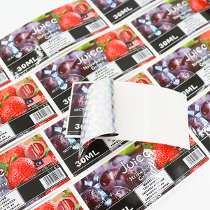 Hojas adhesivas <span class=keywords><strong>de</strong></span> etiquetas <span class=keywords><strong>de</strong></span> embalaje impermeables troqueladas <span class=keywords><strong>de</strong></span> bajo precio con efecto holográfico <span class=keywords><strong>de</strong></span> citas personalizadas para marcadores y regalos - Product Image 2