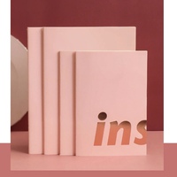 Carnet de notes A5 personnalisé avec reliure cousue, papeterie mignonne, livre d'écriture, 60 pages vierges, couverture en kraft, reliure cousue