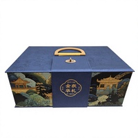 Caja de Regalo de Cartón Personalizada con Logotipo Impreso, Empaque Rígido para Negocios