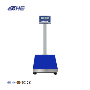 Balança de Plataforma SH2100-B6 Compatível com 4G/<span class=keywords><strong>WIFI</strong></span>/RS232, Saída Analógica 4-20mA 0-5V, 40*50cm, Capacidade de 200kg, Display LCD, Aço Carbono de Alta Qualidade - Product Image 5