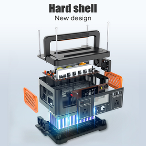 BIGINVERTER 500W LiFePO4 สถานีไฟฟ้าพกพา 520Wh รับผลิตตามสั่ง เครื่องกำเนิดพลังงานแสงอาทิตย์ สำหรับผู้ซื้อขายส่งทั่วโลก - Product Image 4