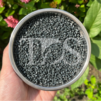 Granulés de plastique recyclé PP (polypropylène) noir pour moulage, qualité film, haute résistance, haute performance, rentabilité