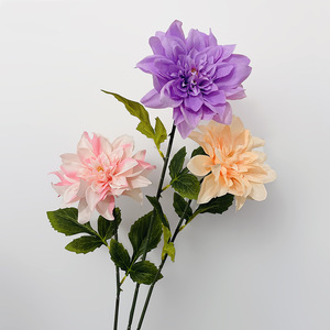 Dahlia <b>Artificial</b> <b>Flowers</b> 60cm Wedding Home Decor Table <b>Arrangements</b> Simulated Floral Display - Product Image 1