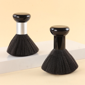 <span class=keywords><strong>Brosse</strong></span> Dépoussiérante à Cou de Qualité Supérieure, Douce, Noire, <span class=keywords><strong>pour</strong></span> Nettoyage des Cheveux Coupés, <span class=keywords><strong>pour</strong></span> Stylistes, Barbiers et Rasage du Visage - Product Image 5