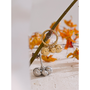 JINYOU 5358 Nouvelle Arrivée <span class=keywords><strong>Bague</strong></span> à <span class=keywords><strong>Doigt</strong></span> en Métal Boule Plaqué Or 18K Acier Inoxydable Épaisse <span class=keywords><strong>pour</strong></span> Femmes Bijoux Tendance - Product Image 4