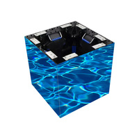 Display LED a Cubo P2.5 Personalizzato, 3840Hz, Novità Atemid, Schermo a Colori Completi Stile Cubo di Rubik