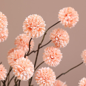 Bouquet de chrysanthèmes artificiels Ruilisi, fleur en soie à tige unique, décoration de mariage, arrangement de table de salon - Product Image 4