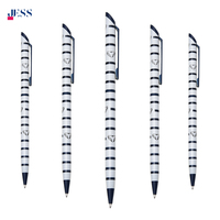 Stylo bille personnalisable en métal en forme de fusée avec embout triangulaire, stylo promotionnel fin et original pour hôtel, bureau, école