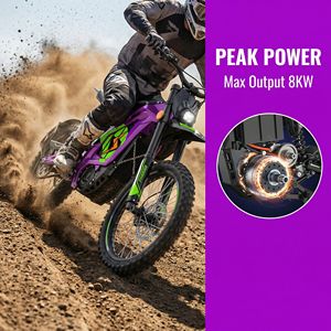 <span class=keywords><strong>Bicicleta</strong></span> Eléctrica de Alta Potencia de 72V 3000W con Motor sin Escobillas de 8000W de Pico, Batería de Litio de 36AH con Autonomía de 85KM, Motocicleta Eléctrica - Product Image 3